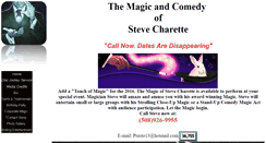 Desktop Screenshot of magicsteve.com